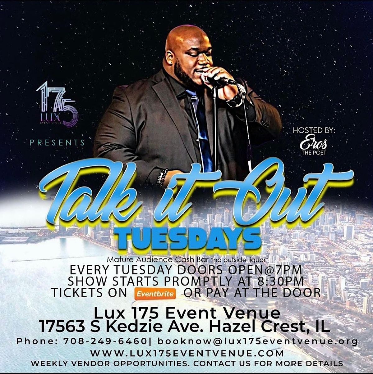 Talk it Out Tuesdays Open Mic | Event in Hazel Crest | AllEvents