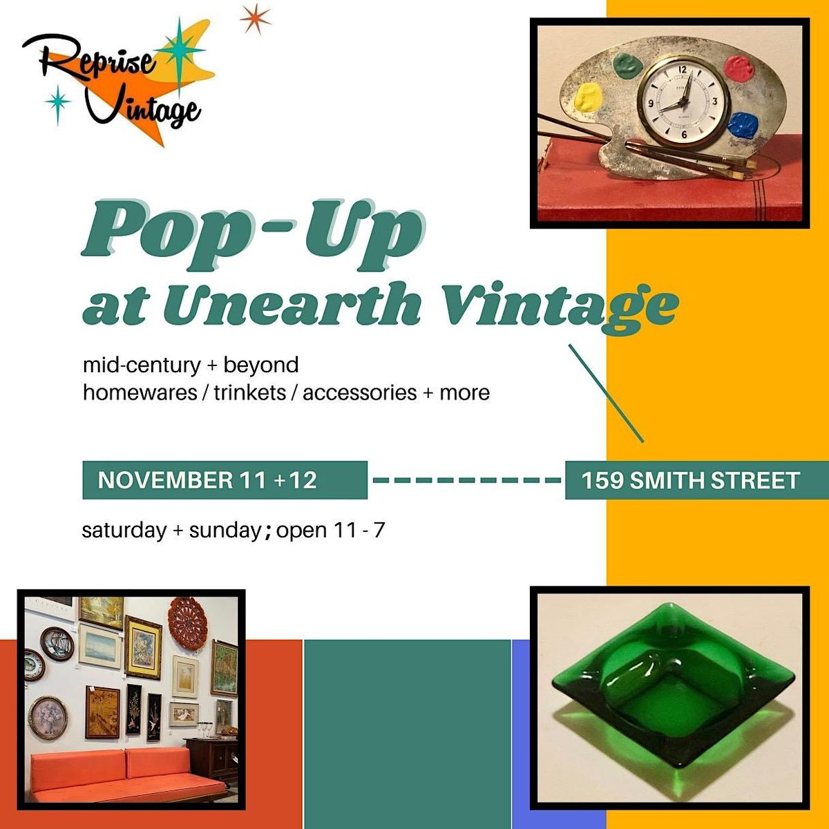 NYC Vintage Furniture Home Goods Art Pop Up Unearth Vintage Brooklyn, Unearth Vintage
