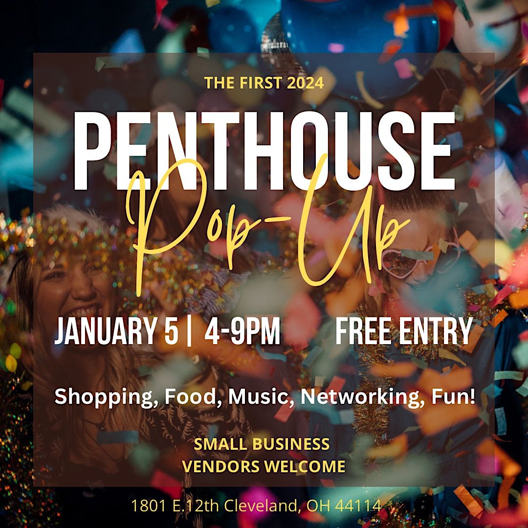 Penthouse PopUp, 1801 E 12th St, Cleveland, 5 January 2024 AllEvents.in