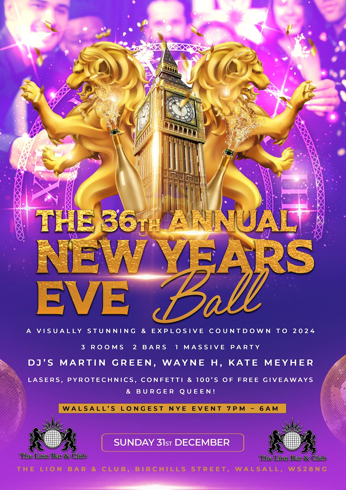 THE 36TH ANNUAL NEW YEARS EVE BALL The Lion Bar Club Walsall the-36th-annual-new-years-eve-ball-the-lion-bar-club-walsall