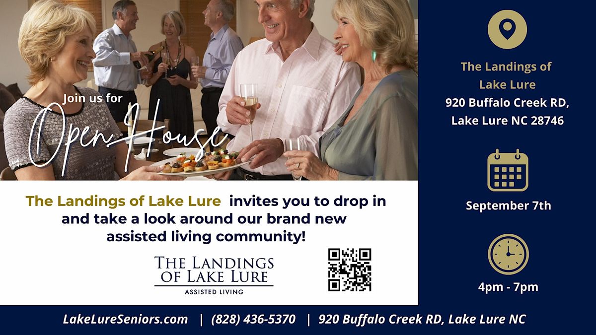 The Landings of Lake Lure Open House, 920 Buffalo Creek Rd, Lake Lure, September 7 2023