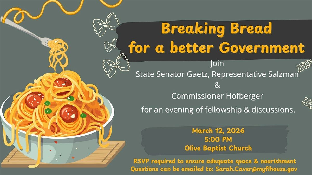 Breaking Bread with Leaders