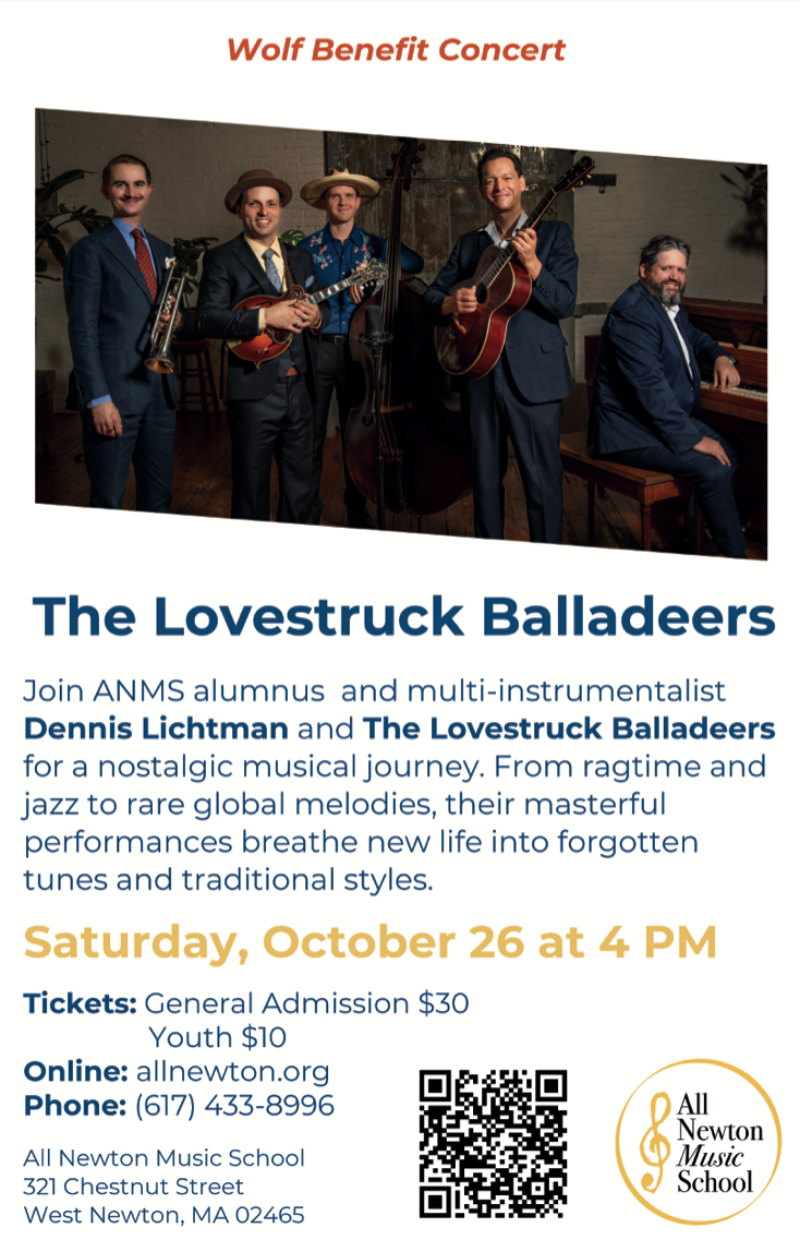 The Lovestruck Balladeers at Evanston SPACE, 3 June | Event in Evanston | AllEvents