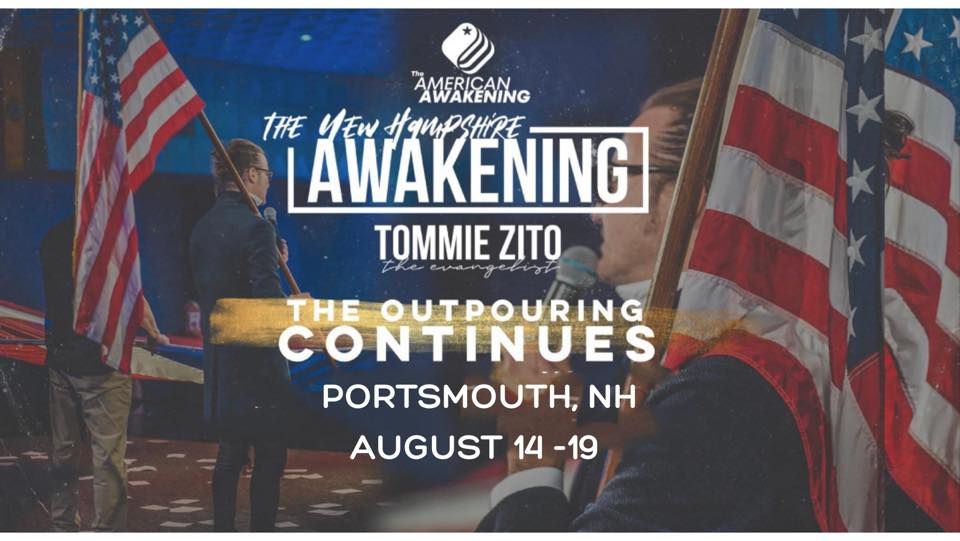 Evangelist Tommie Zito & the Team The Awakening Continues, New Frontiers Church, Portsmouth Evangelist Tommie Zito & the Team The Awakening Continues, New Frontiers Church, Portsmouth