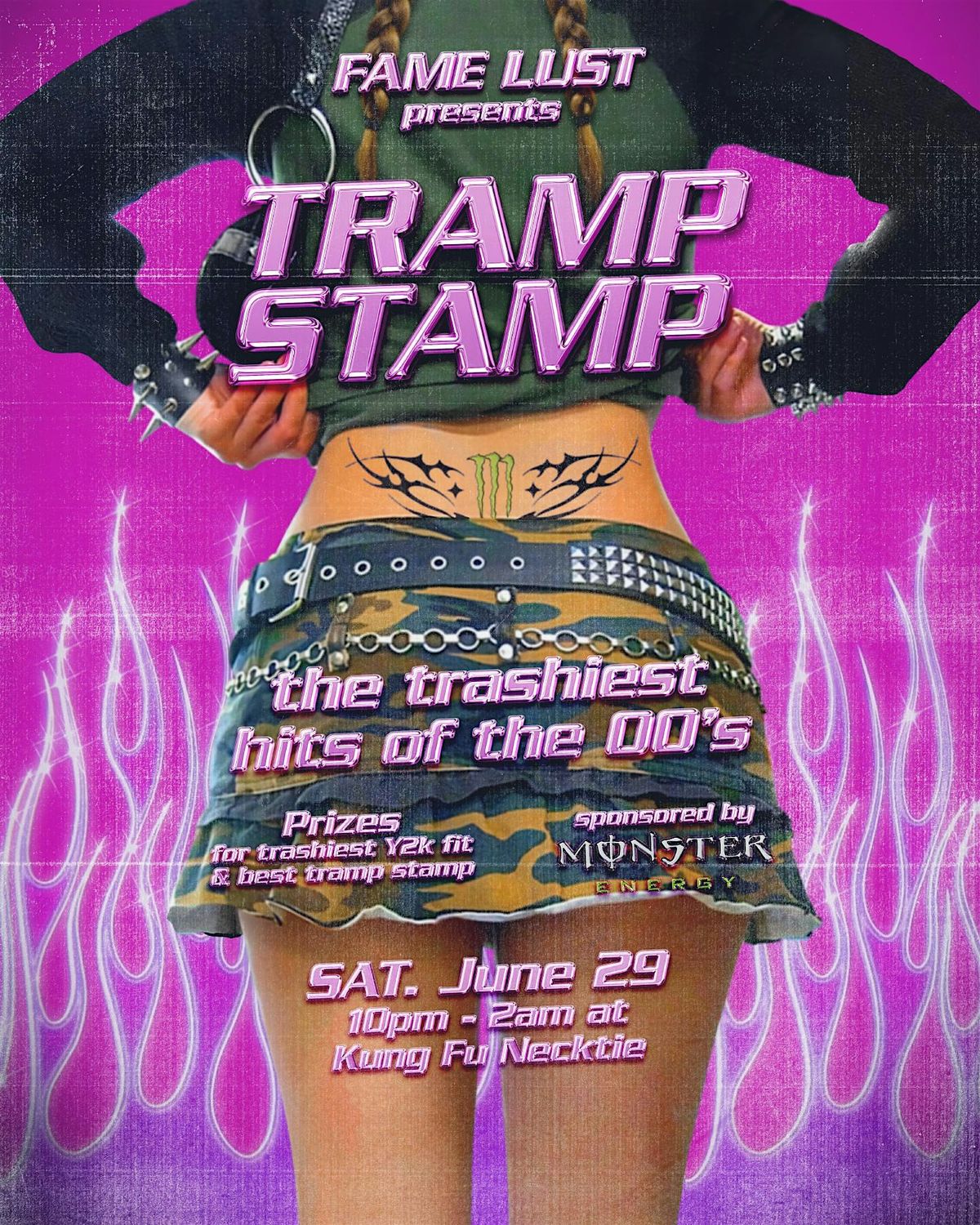 TRAMP STAMP (the trashiest hits of the 2000s) Ticket link in