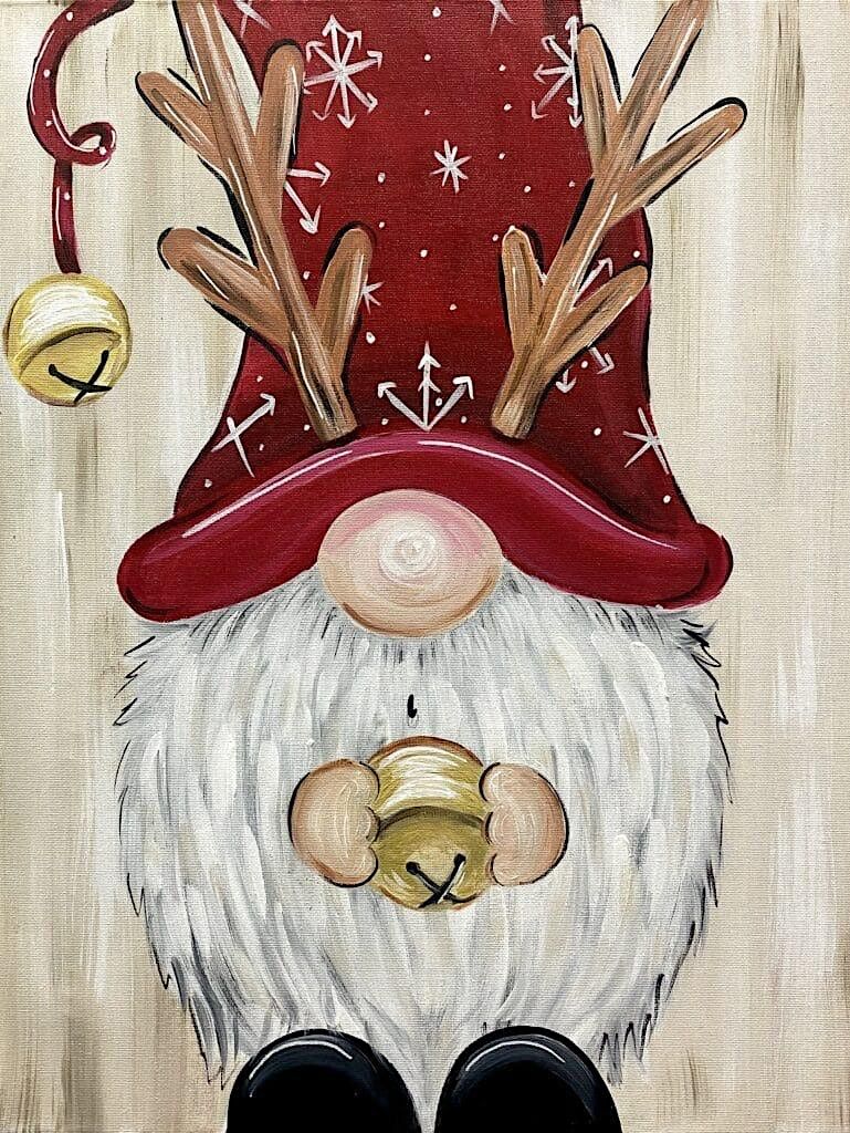 Paint Night! Rudolph Gnome, 715 S University Ave, Carbondale, December 3 2023 AllEvents.in