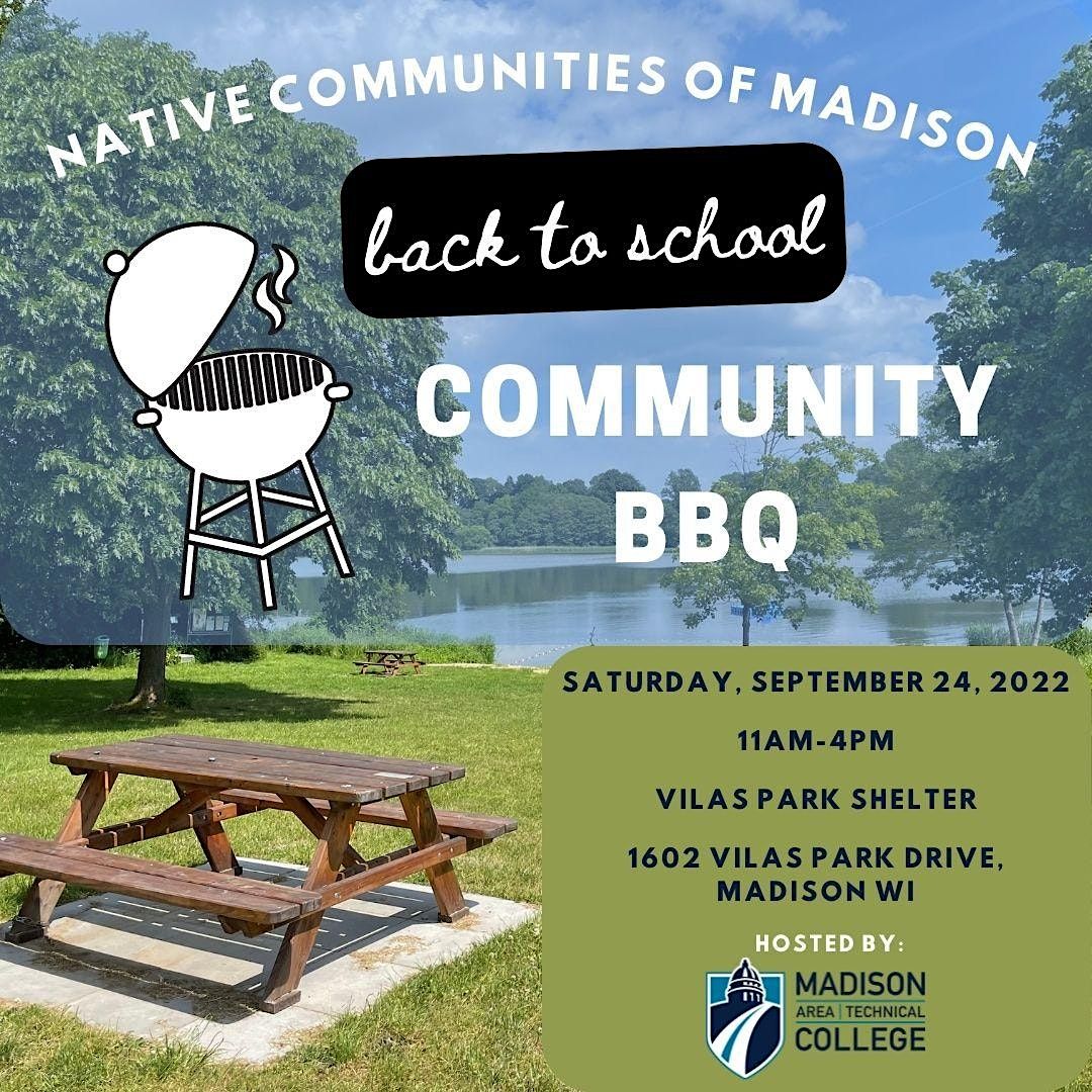 Native Communities Of Madison Back to School Community BBQ Vilas 