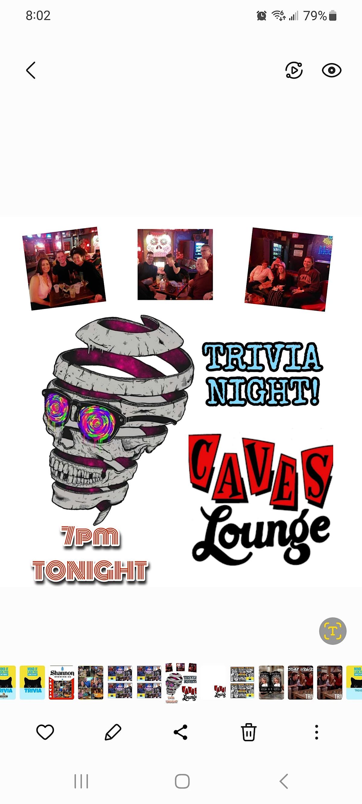 Trivia Night Caves Lounge Arlington Caves Lounge Arlington July 11 
