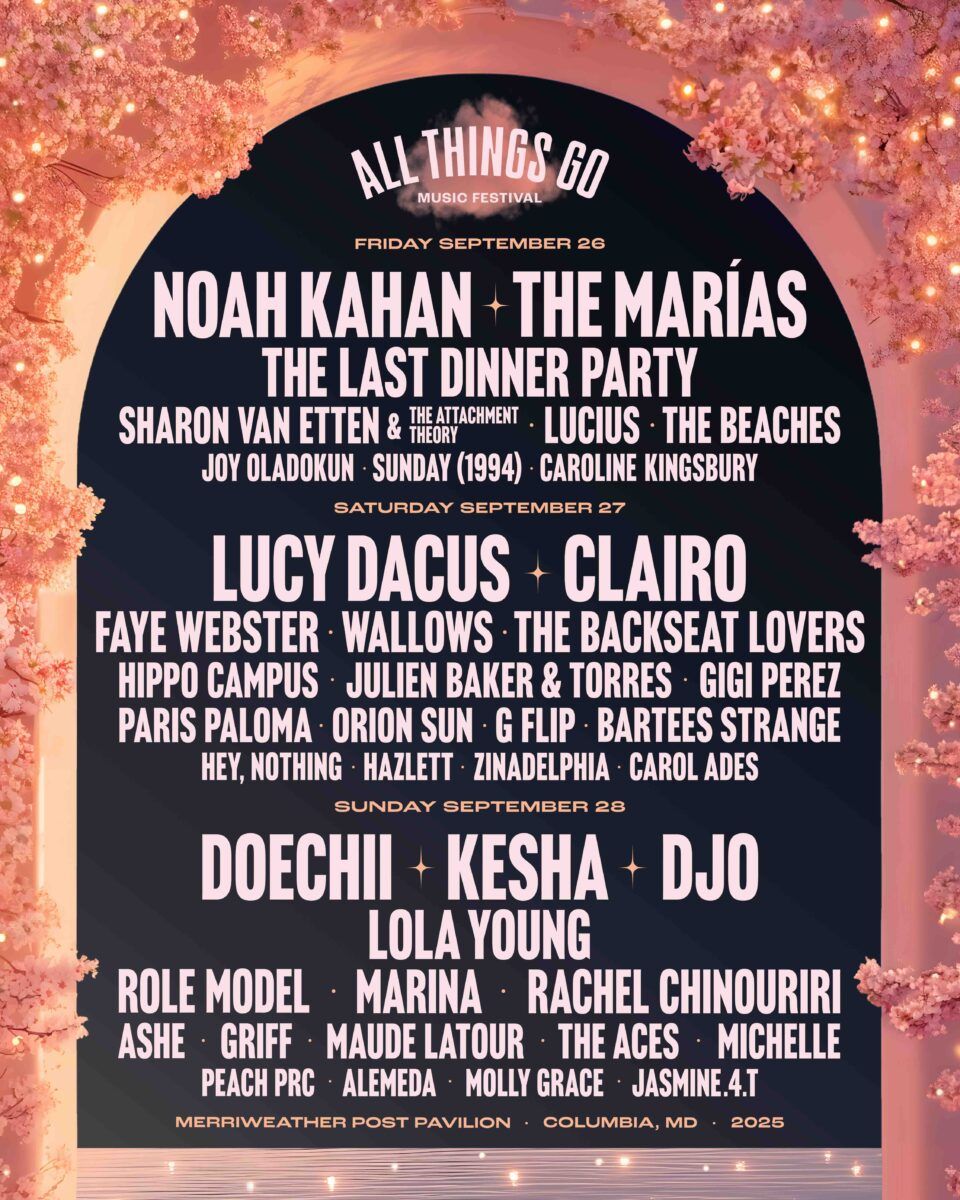 2025 All Things Go Festival DC - Saturday at Merriweather Post Pavilion, 27 September | Event in Columbia