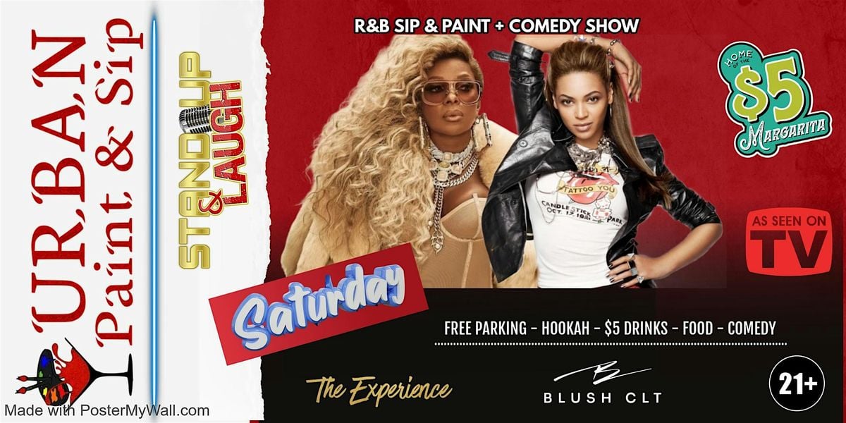 R&B Sip & Paint (Comedy Show) | Event in Charlotte | AllEvents