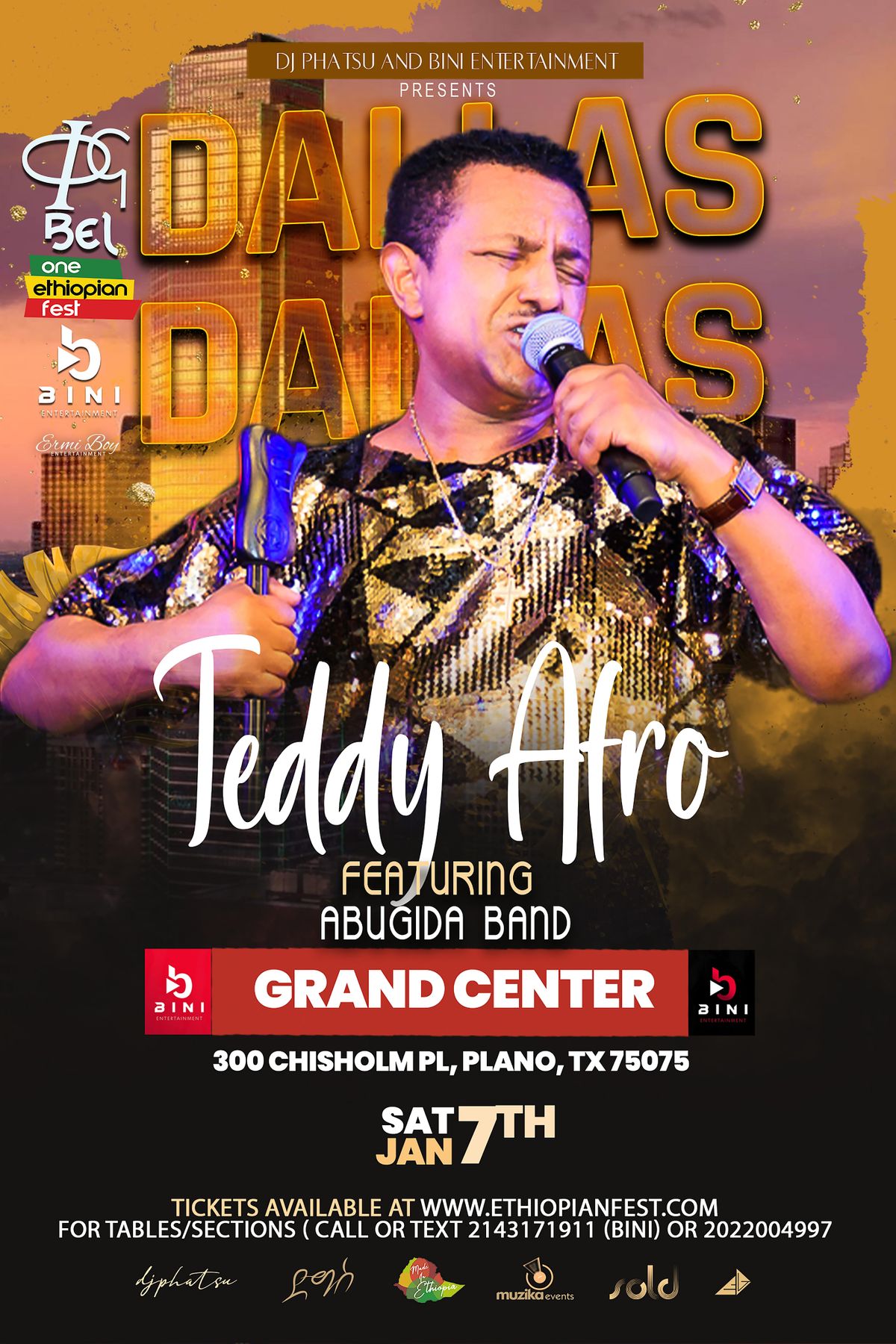 DALLAS KENA BEL US TOUR BY TEDDY AFRO GRAND CENTER Plano January 7 dallas-kena-bel-us-tour-by-teddy-afro-grand-center-plano-january-7