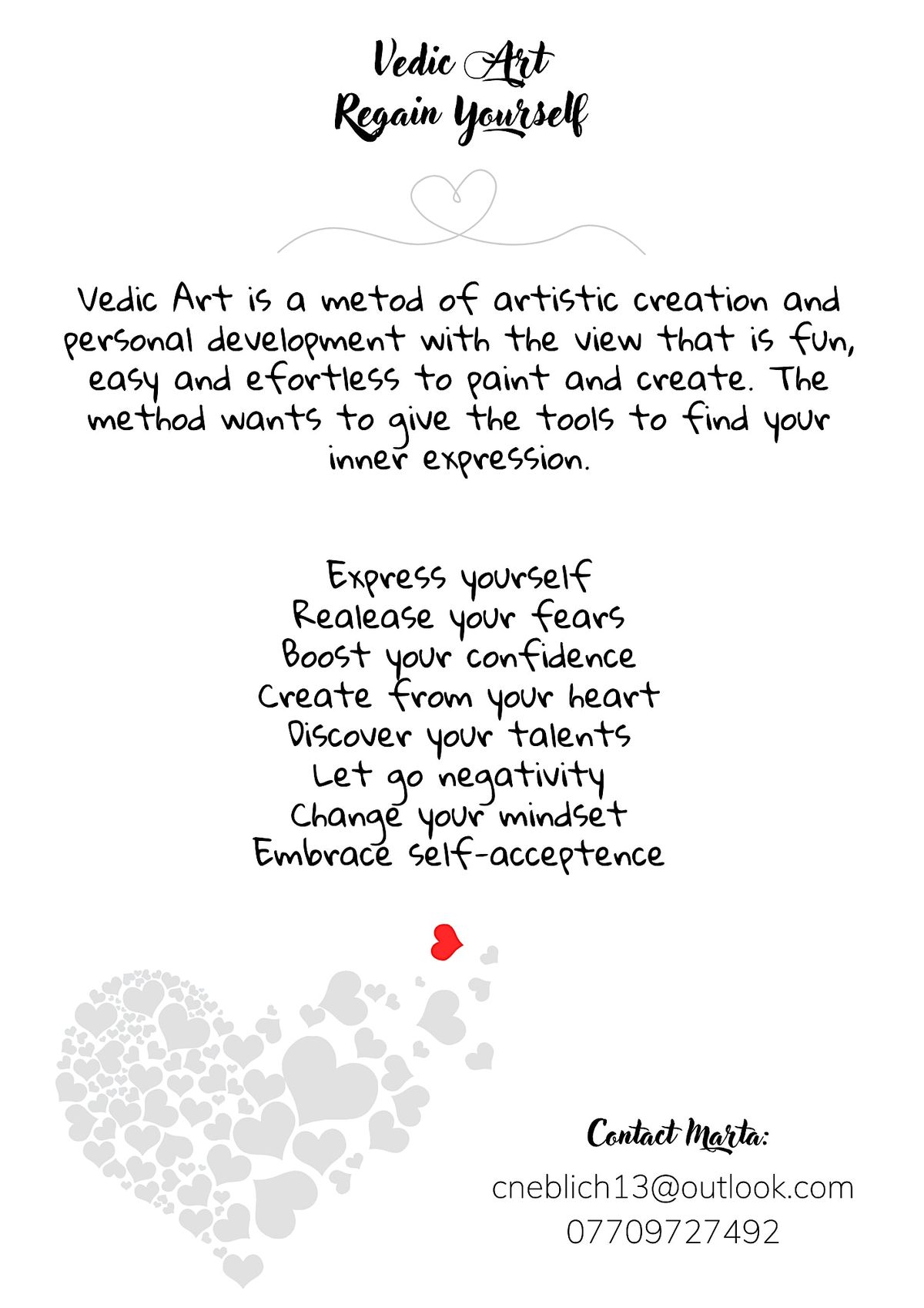 Vedic Art painting method of artistic creation and personal