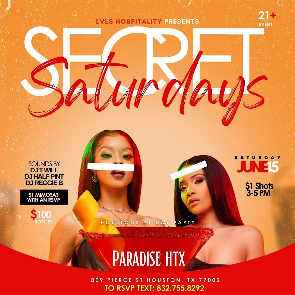 Secret Saturdays DAY PARTY | Event in Houston | AllEvents