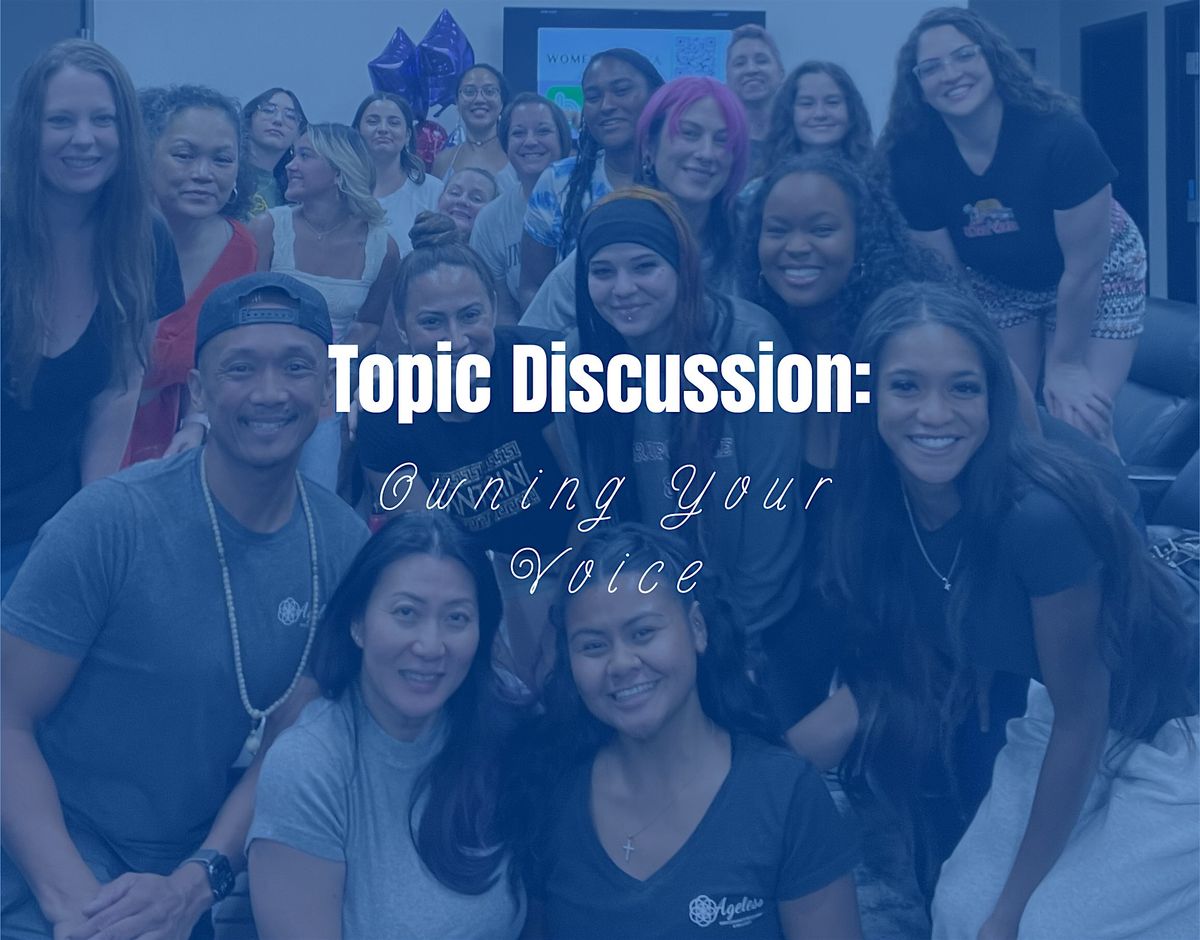 Owning Your Voice: Community Safe Space Workshop (Come As You Are), 14 August | Event in Henderson | AllEvents