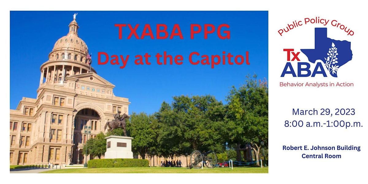 TxABA PPG Day at the Capitol, Robert E Johnson Legislative Office