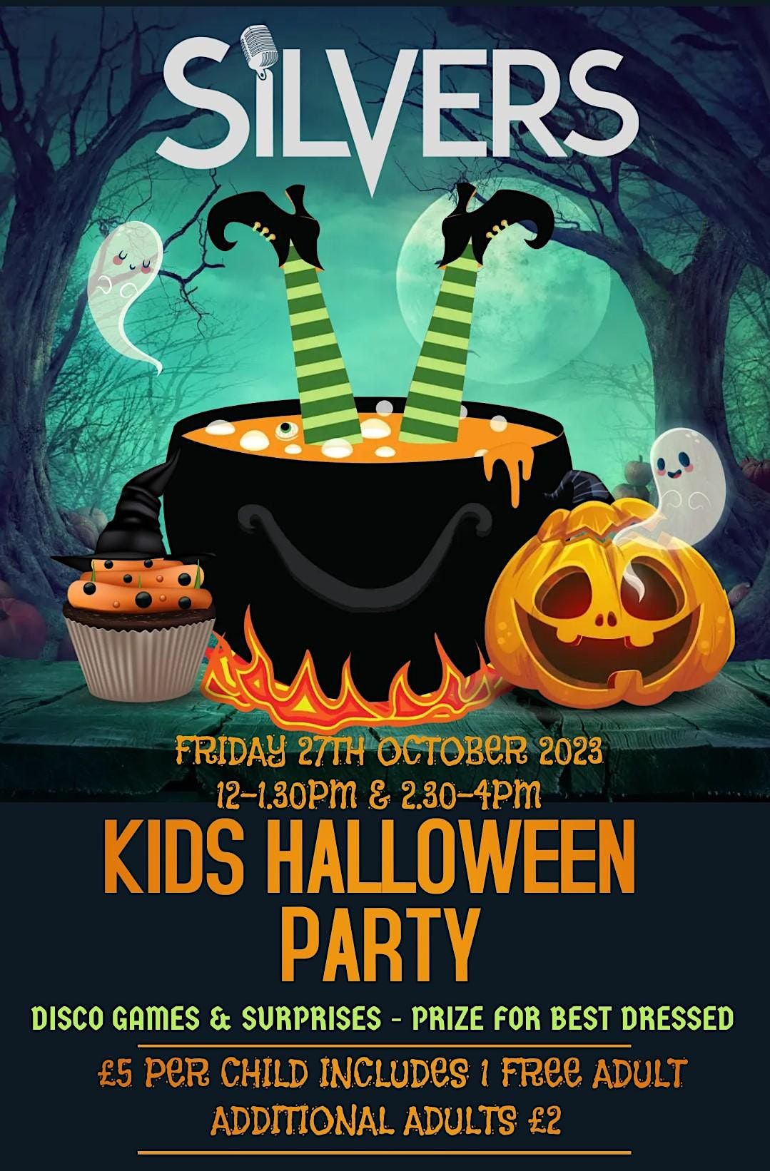 Kids Halloween Party Silvers, Silvers, Margate, 27 October 2023