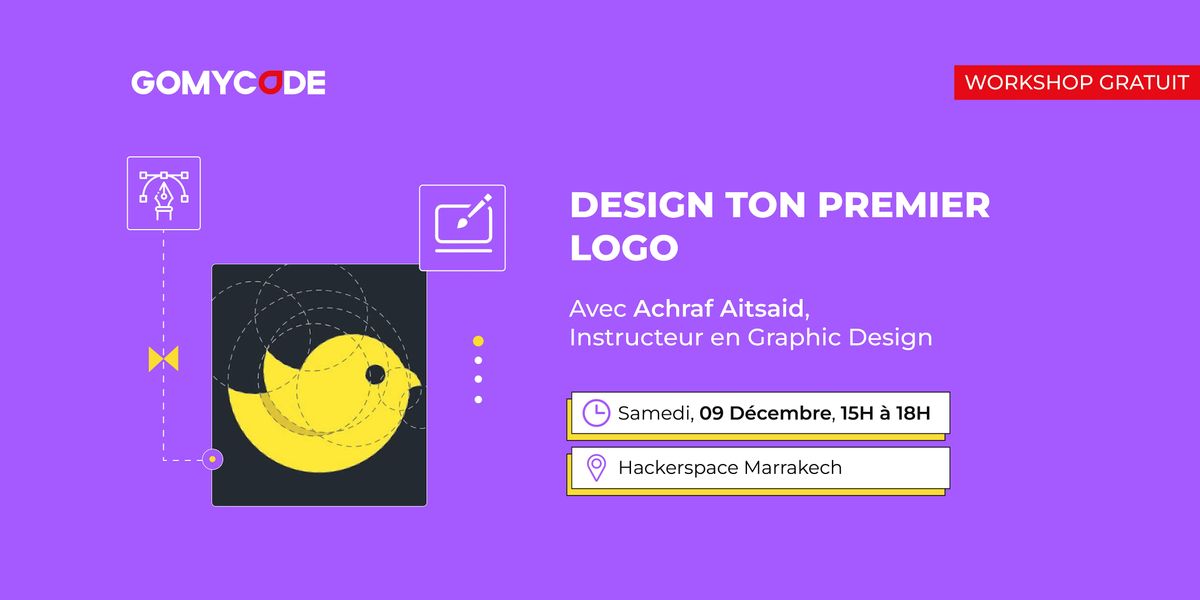 Workshop: Design ton premier logo- GOMYCODE Marrakech, GOMYCODE ...