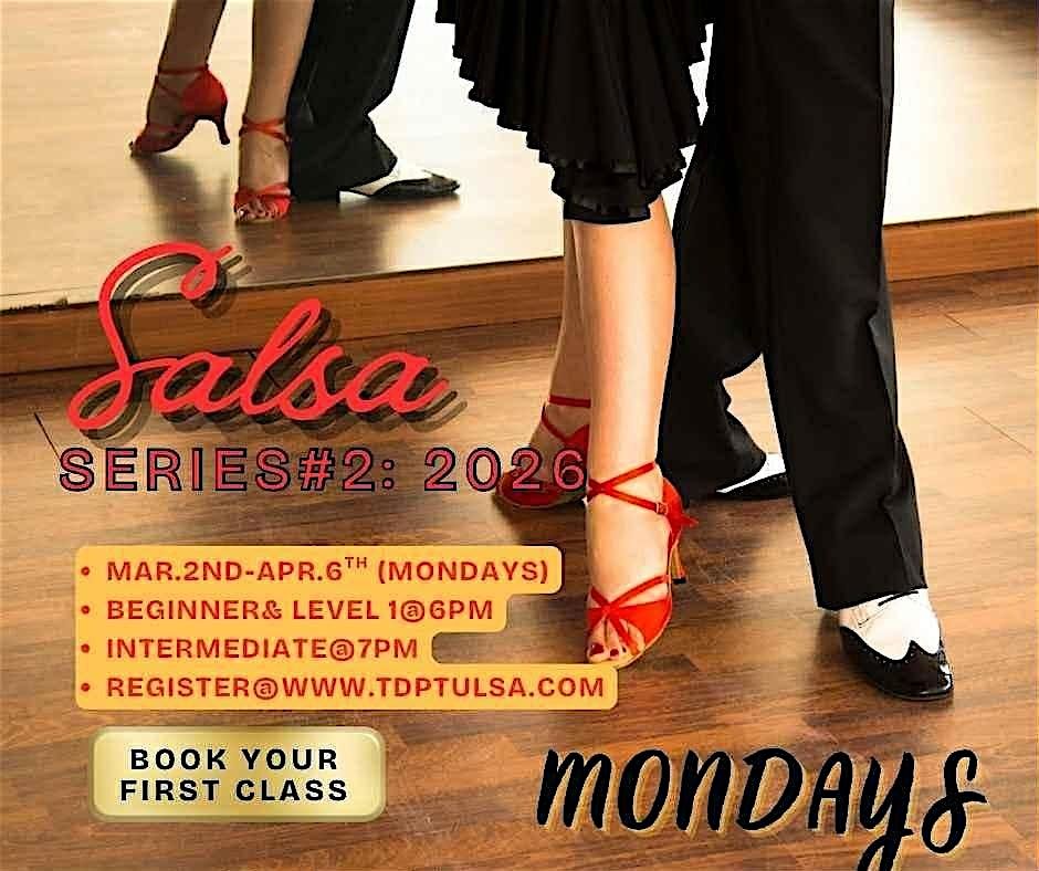6 WEEK SERIES #2: SALSA 2026, 2 March | Event in Tulsa | AllEvents