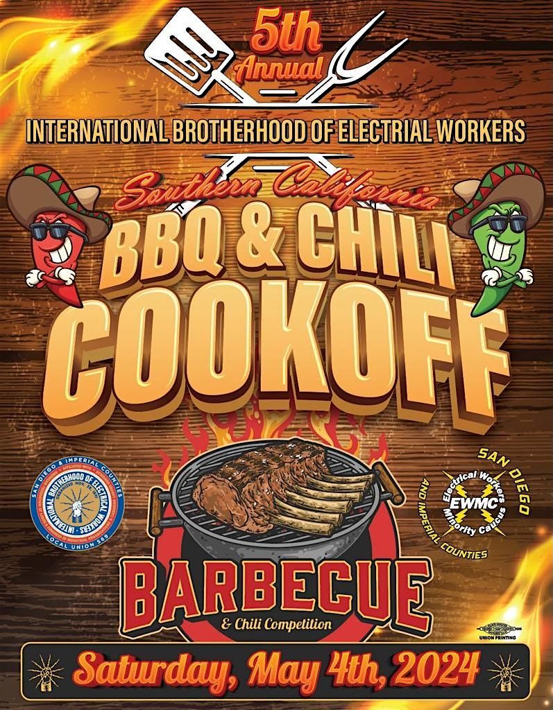6th Annual IBEW SoCal BBQ and Chili Cookoff, 21 June | Event in San Diego | AllEvents