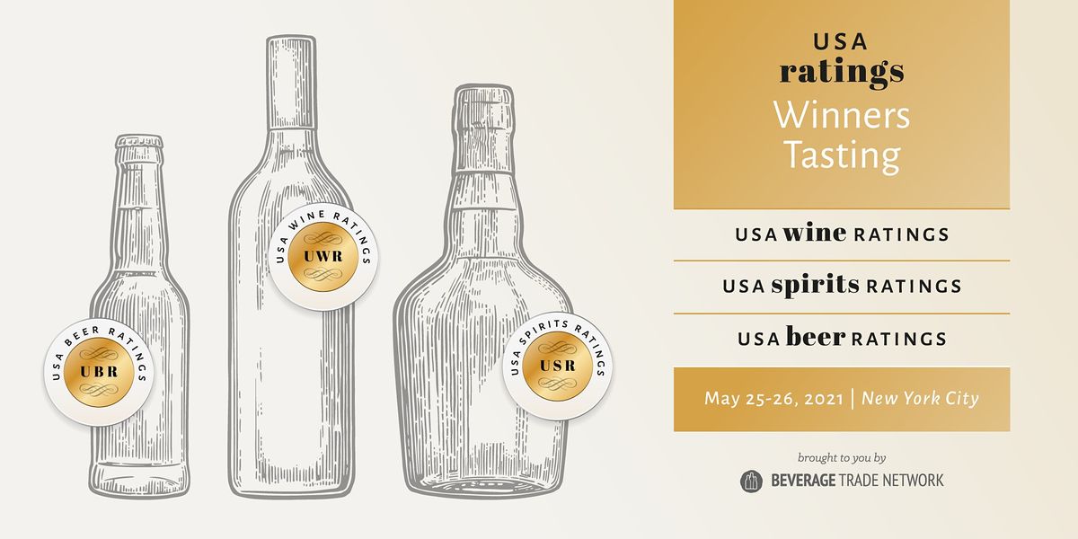 USA Wine, Spirits and Beer Ratings Winners Tasting, New York, 25 May to