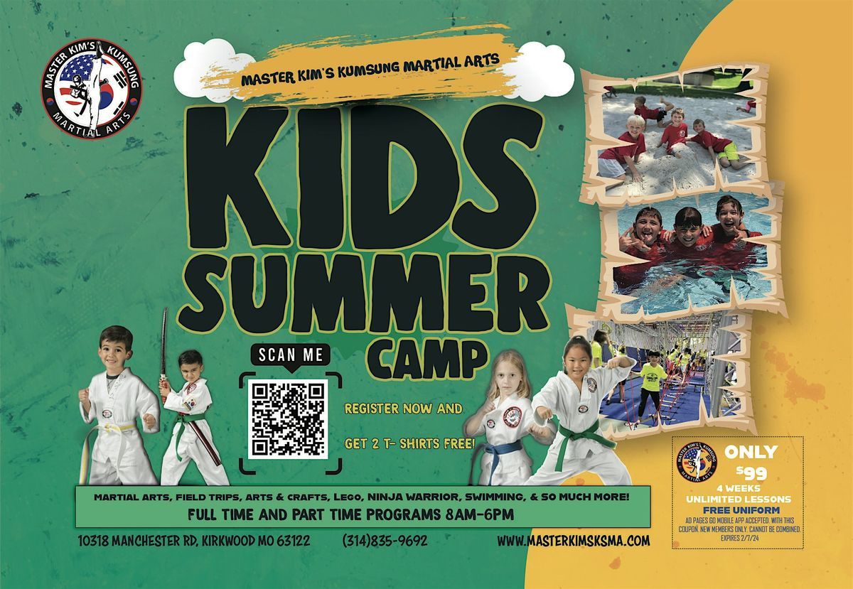 SUMMER CAMP, 10318 Manchester Rd, Kirkwood, May 28 to August 16