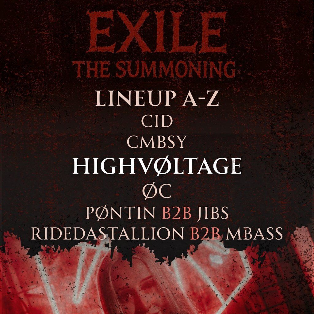Exile Presents: The Summoning w/ HIGHVØLTAGE, 7 November | Event in Cardiff | AllEvents