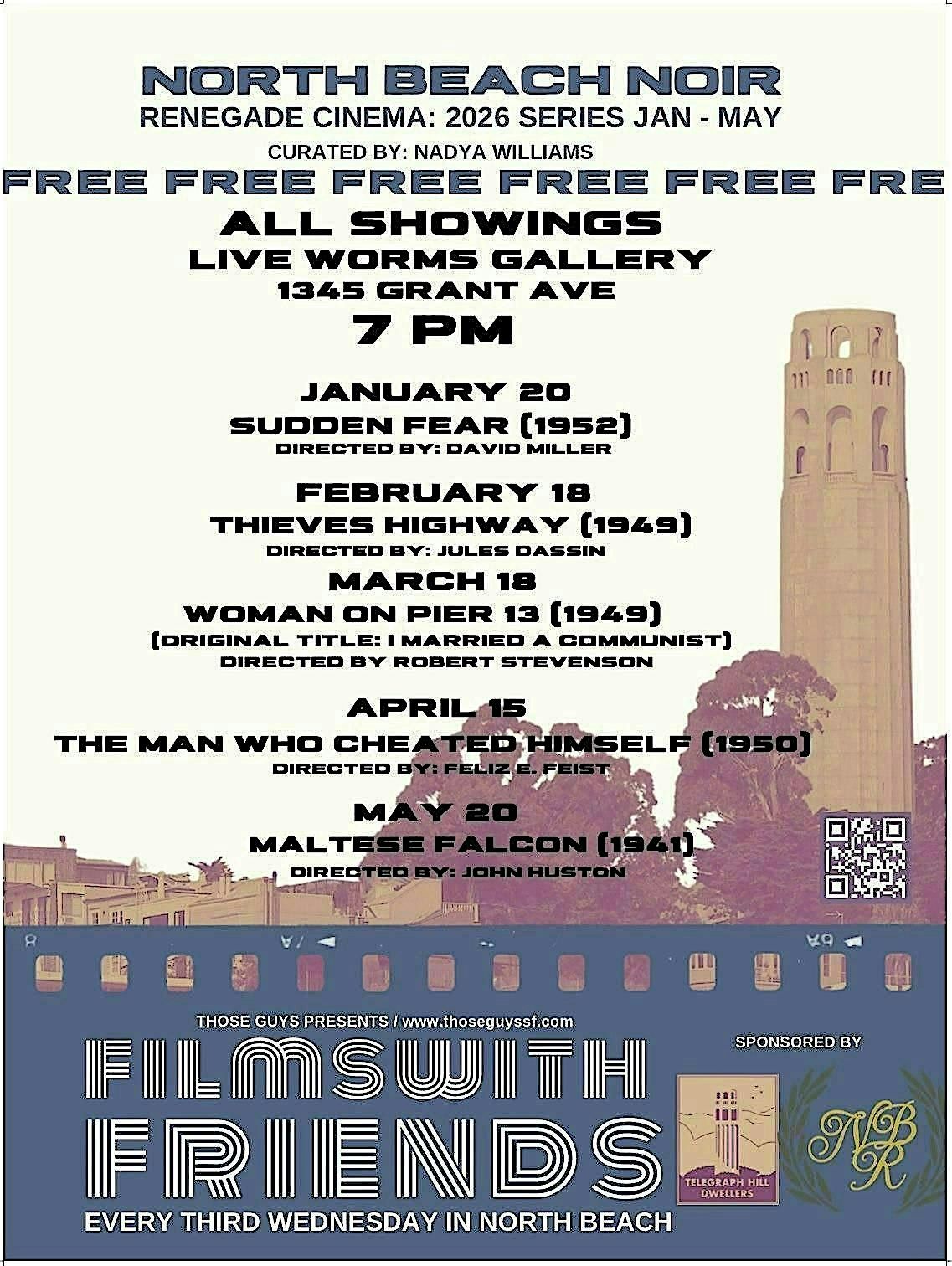 North Beach Noir January, 20 January | Event in San Francisco | AllEvents