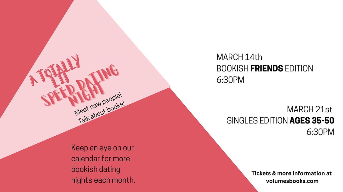 A Totally Lit Speed Dating Night: Ages 35-50 Edition | Event in Chicago | AllEvents.in