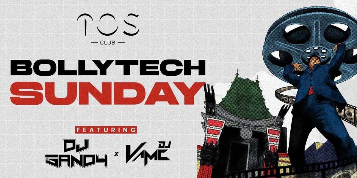 BOLLYTECH SUNDAY FT. DJ SANDY X VAMC, 17 August | Event in Hyderabad | AllEvents