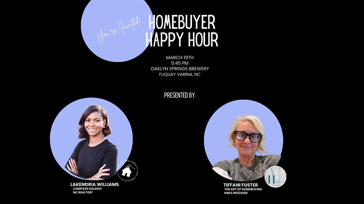 Homebuyer Happy Hour, Oaklyn Springs Brewery, North Main Street, Fuquay