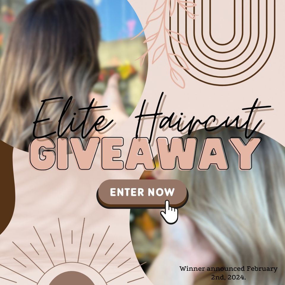 January Elite Haircut Giveaway Announcement, 465 E State Street, Salem