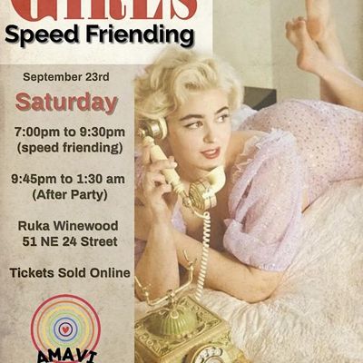 Speed Friending