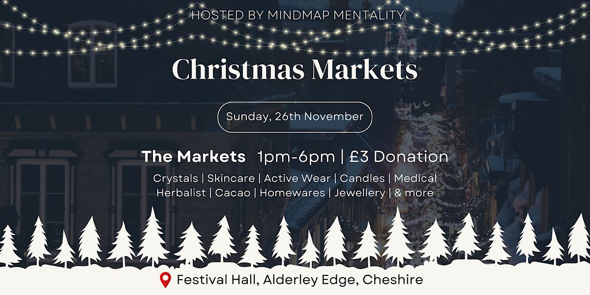 Christmas Market Festival Hall, Alderley Edge., Festival Hall