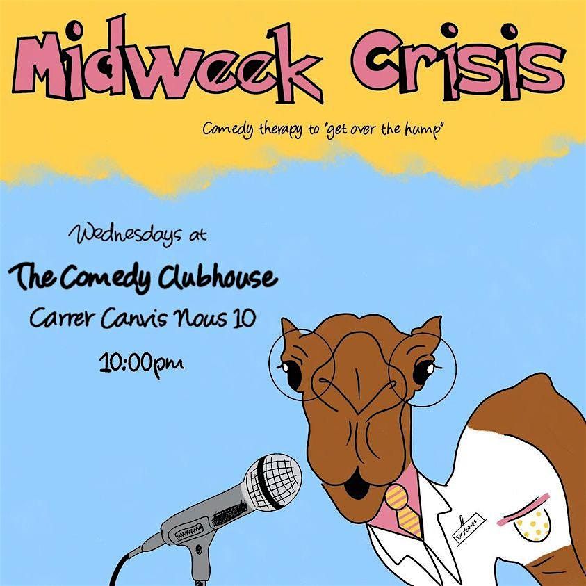 Midweek Crisis • Stand-Up Comedy in English • Wednesday | Event in Barcelona | AllEvents
