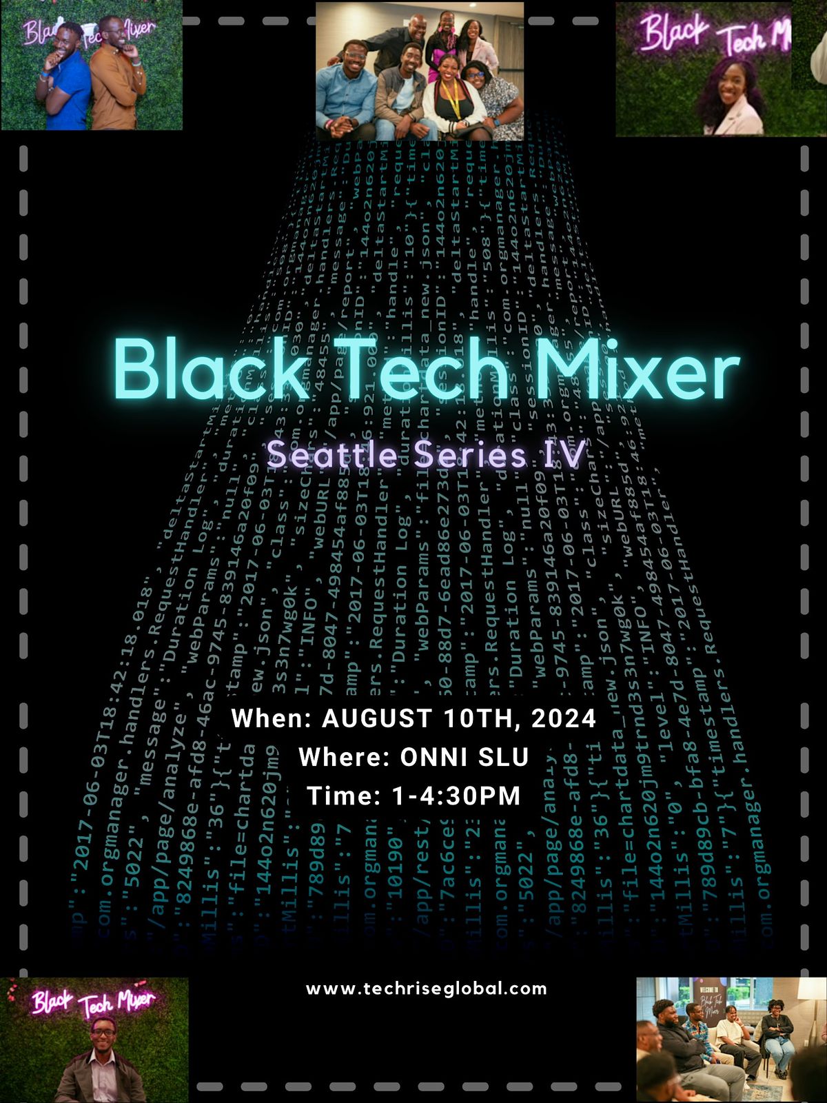 Black Tech Mixer Series, Onni South Lake Union, Seattle, 10 August 2024 ...