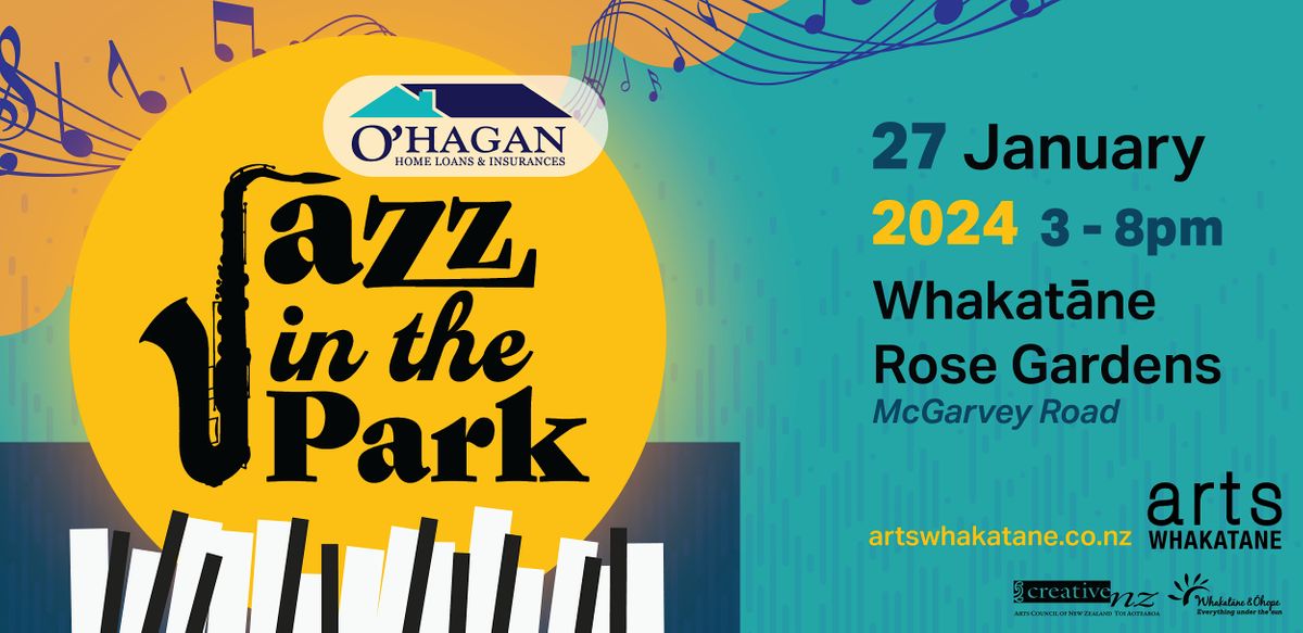Jazz in the Park Summer Arts Festival, Whakatane Rose Gardens, 27