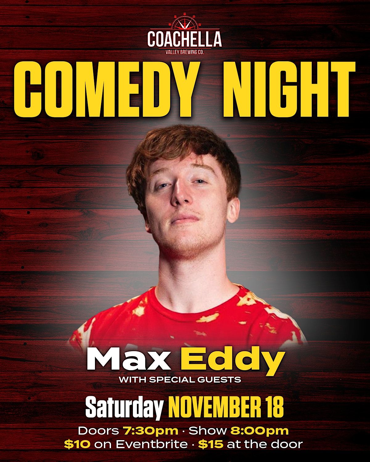 Comedy Night at Coachella Valley Brewery, Coachella Valley Brewery