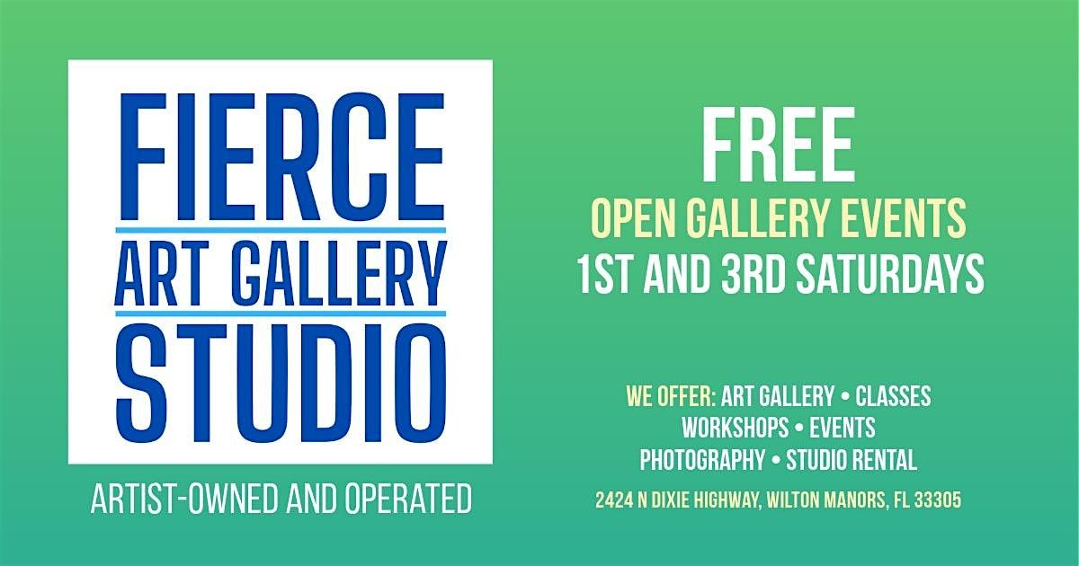Fierce Art Gallery Studio FREE open gallery events | Event in Wilton Manors | AllEvents
