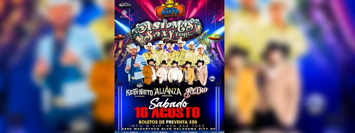KEITH NIETO, LA ALIANZA, RETRO | Event in Oklahoma City | AllEvents