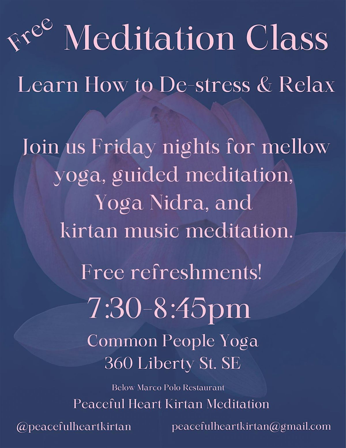 Yoga Nidra & Kirtan Meditation | Event in Salem | AllEvents