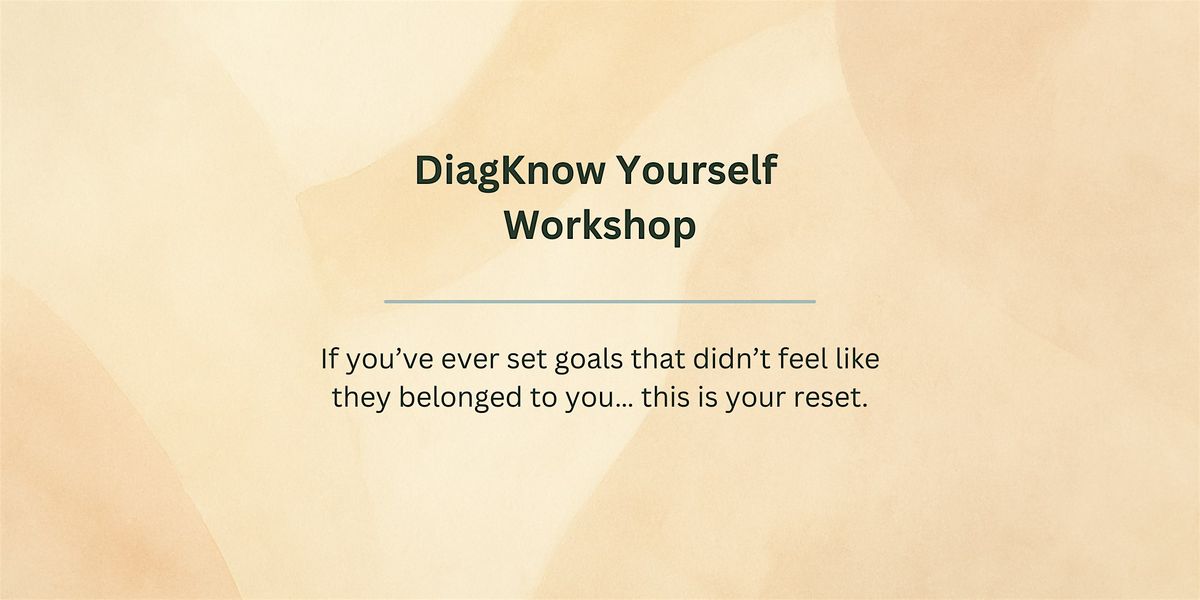 DiagKnow Yourself Workshop, 30 December | Event in Acworth | AllEvents