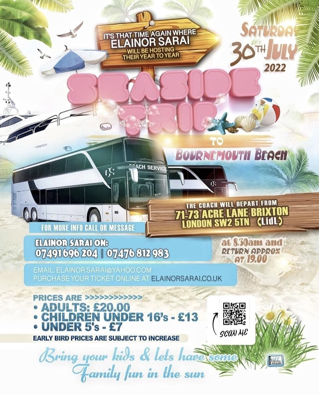 coach tickets to bournemouth from london