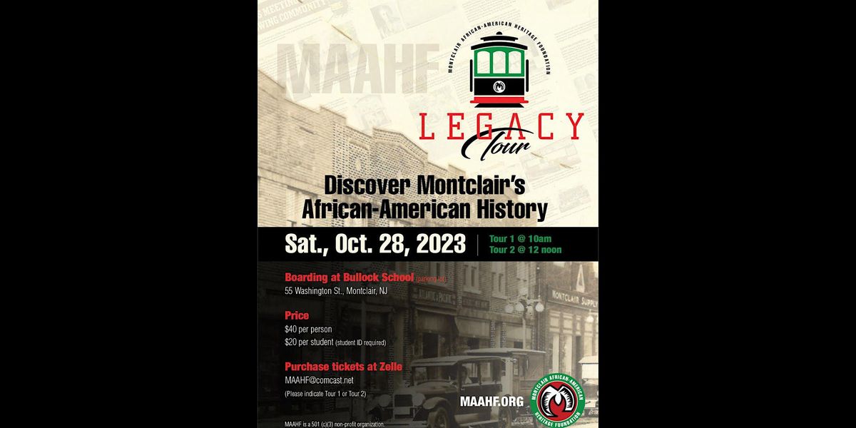 Montclair African-American Heritage Legacy Tour, Charles H Bullock