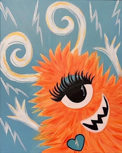 Make Your Own Monster Family Painting Event, Joe Mama's Kitchen & Bar