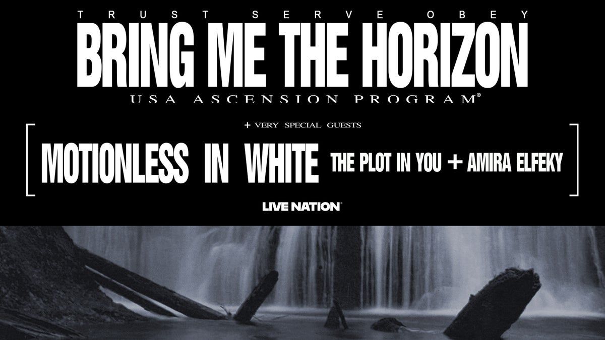 Parking Bring Me The Horizon with Motionless in White, The Plot In You, Amira Elfeky, and more, 4 October