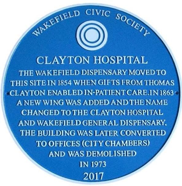 People and Place The Story of Wakefield Civic Society Blue Plaques