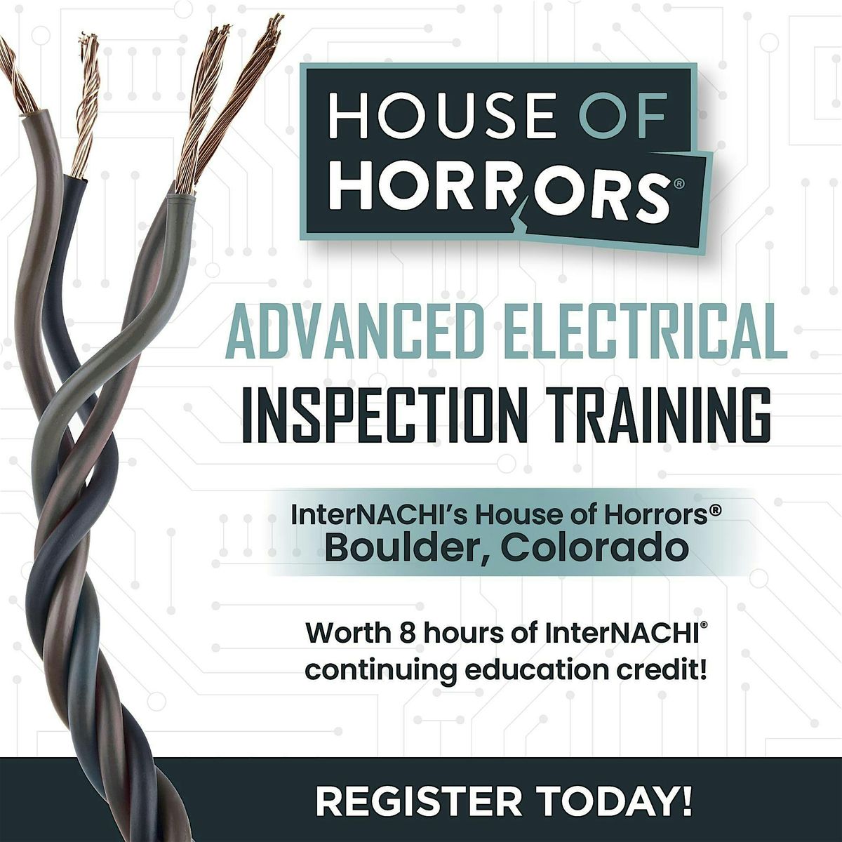 Advanced Electrical Inspections Training (House of Horrors in CO) | Event in Boulder | AllEvents