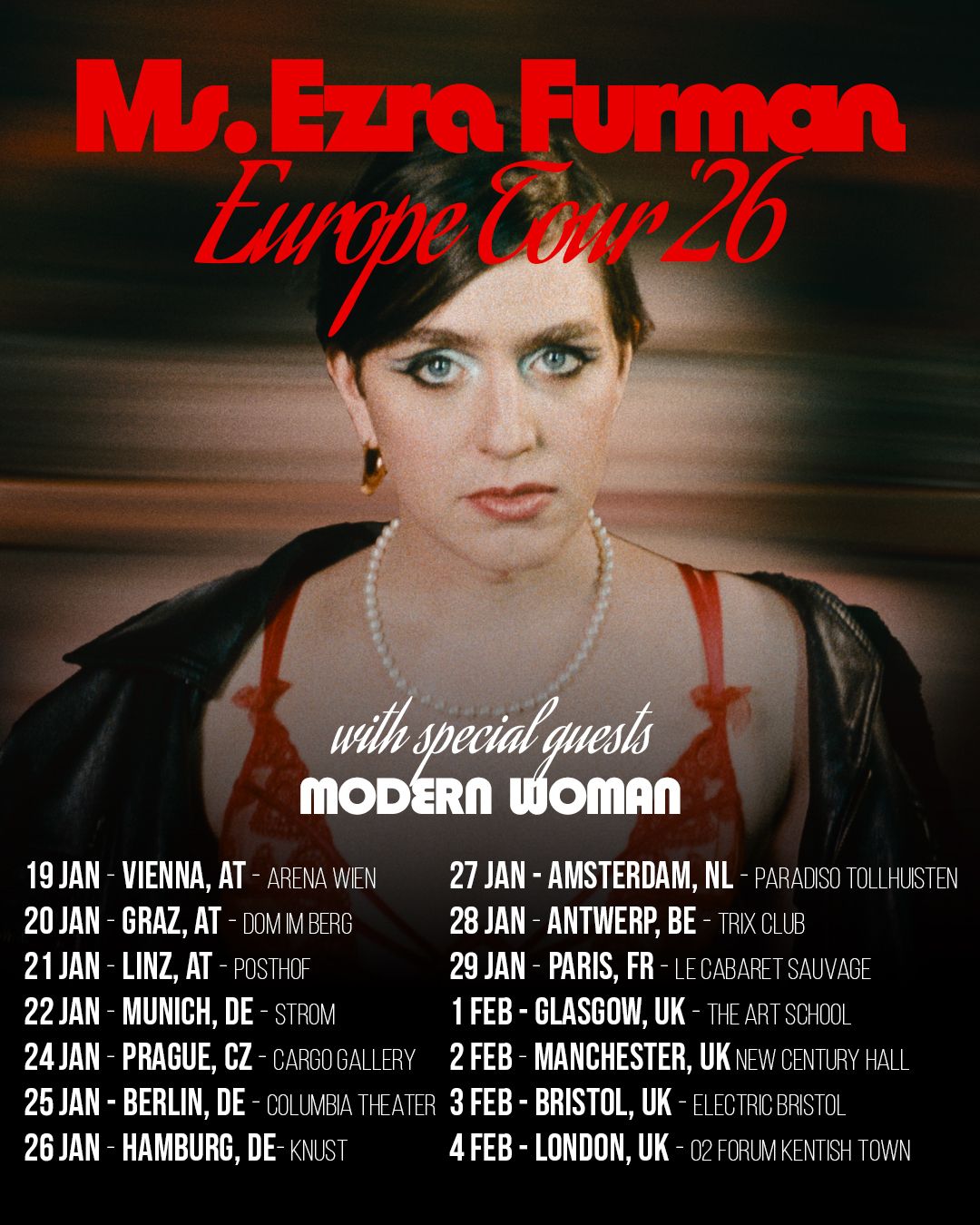 Ezra Furman Bristol Tickets, 3 February | Event in Bristol | AllEvents