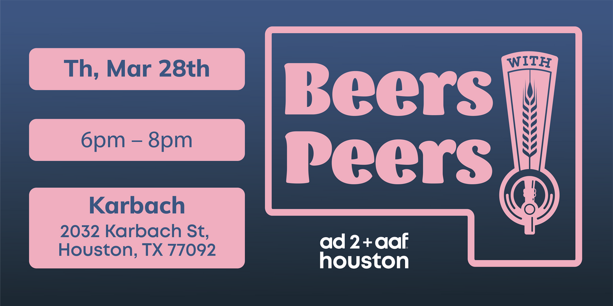 Beers with Peers Spring Break Edition, Karbach Brewing Co., Houston, 28 ...