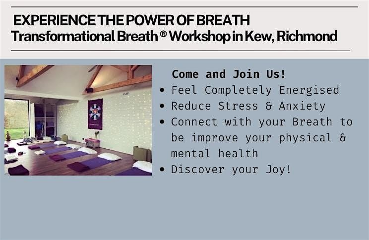 Transformational Breath ® - Breatwork Circle in London | Event in KEW | AllEvents